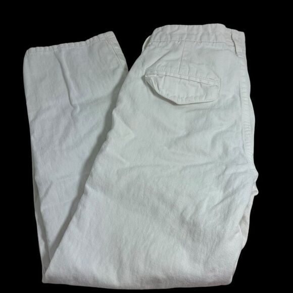 Mother The Tomcat Prep High Waist Cropped Jeans Return To The Island Wash Sz 26 - Picture 6 of 14